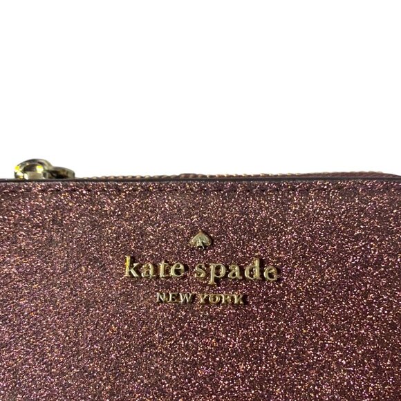 Kate Spade Glittery Purple Wallet - Picture 4 of 6